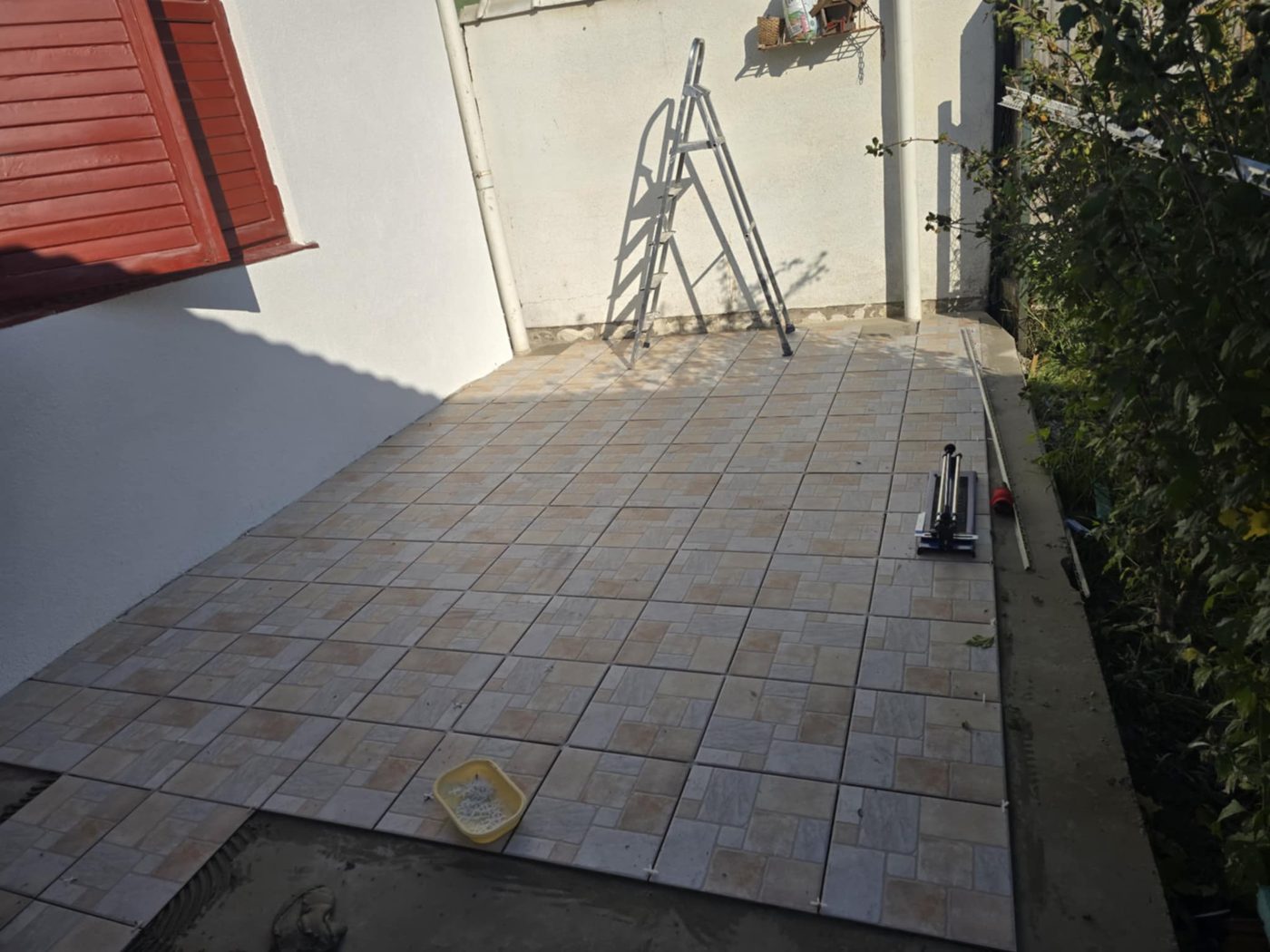 Baldosa de 40×40 para el jardín